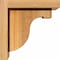 Ekena Millwork Del Monte Rough Sawn Corbel w/Backplate, Western Red Cedar, 6"W x 8"D x 8"H COR06X08X08DEL01RWR - alternate 3
